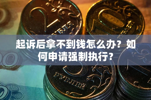 济南起诉后拿不到钱怎么办？如何申请强制执行？