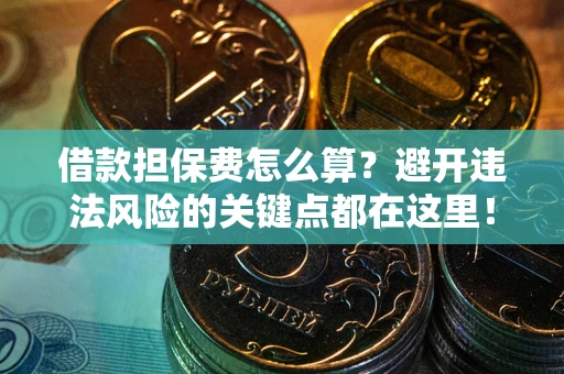 济南借款担保费怎么算？避开违法风险的关键点都在这里！