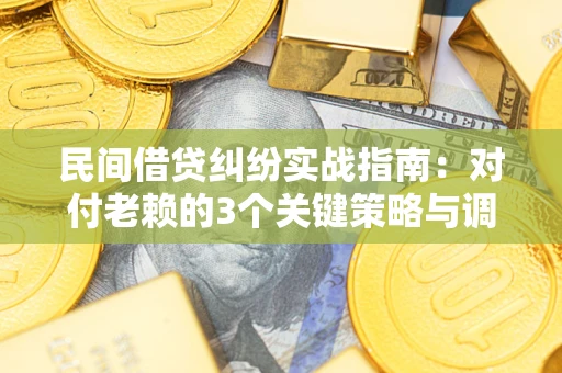济南民间借贷纠纷实战指南：对付老赖的3个关键策略与调解盲区解析