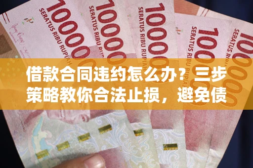 济南借款合同违约怎么办？三步策略教你合法止损，避免债务危机升级