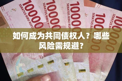 济南如何成为共同债权人？哪些风险需规避？
